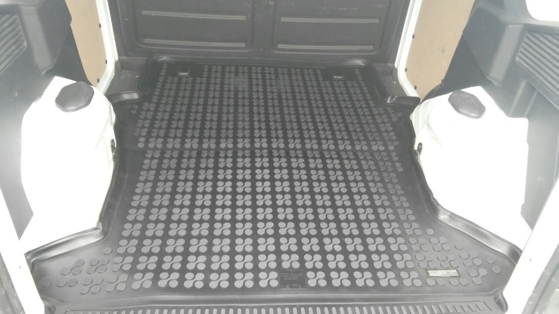 COVOR DE CAUCIUC PORTBAGAJ PENTRU FORD TRANSIT COURIER (2014+) 2 LOCURI - REZAW PLAST
