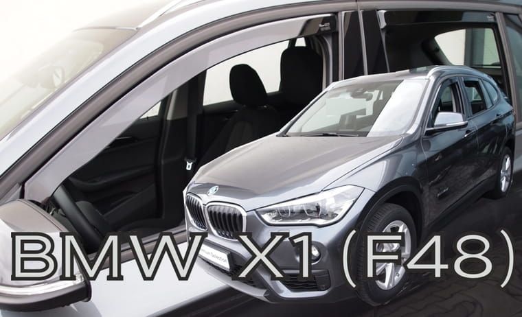 Deflectoare pentru BMW X1 F48 5d (2015+) 4 buc. față și spate