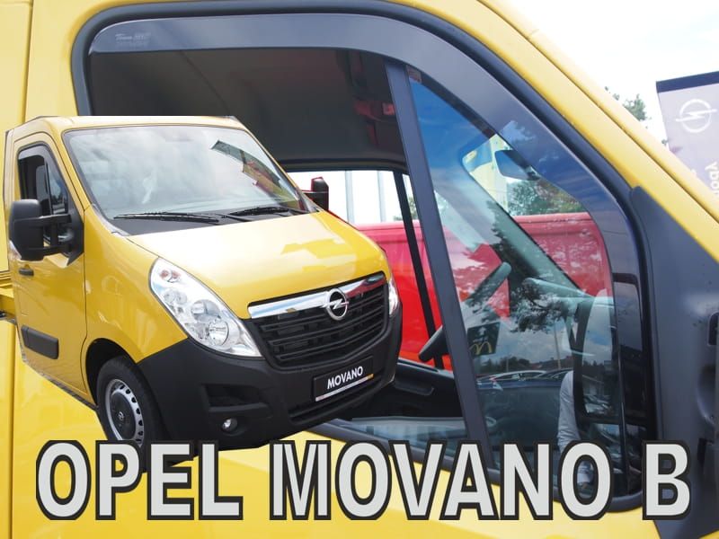 Ανεμοθραύστες για Opel Movano / Renault Master (2010+) / (2019+) Long - 2τμχ.