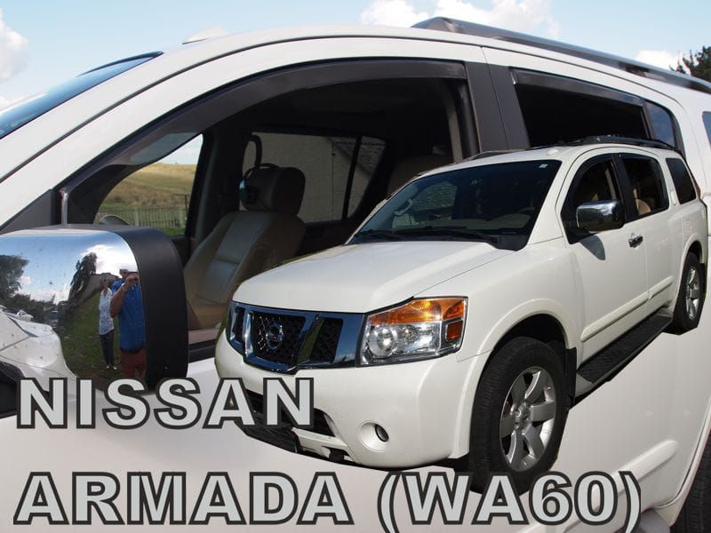 Deflectoare pentru geamuri NISSAN Armada CWA60 (2004-2016) - 4 buc. față