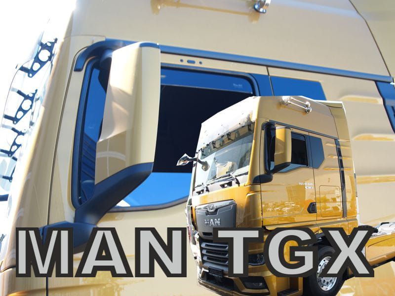 Deflectoare de vânt pentru MAN TGX (2020+) - 2 buc. Față