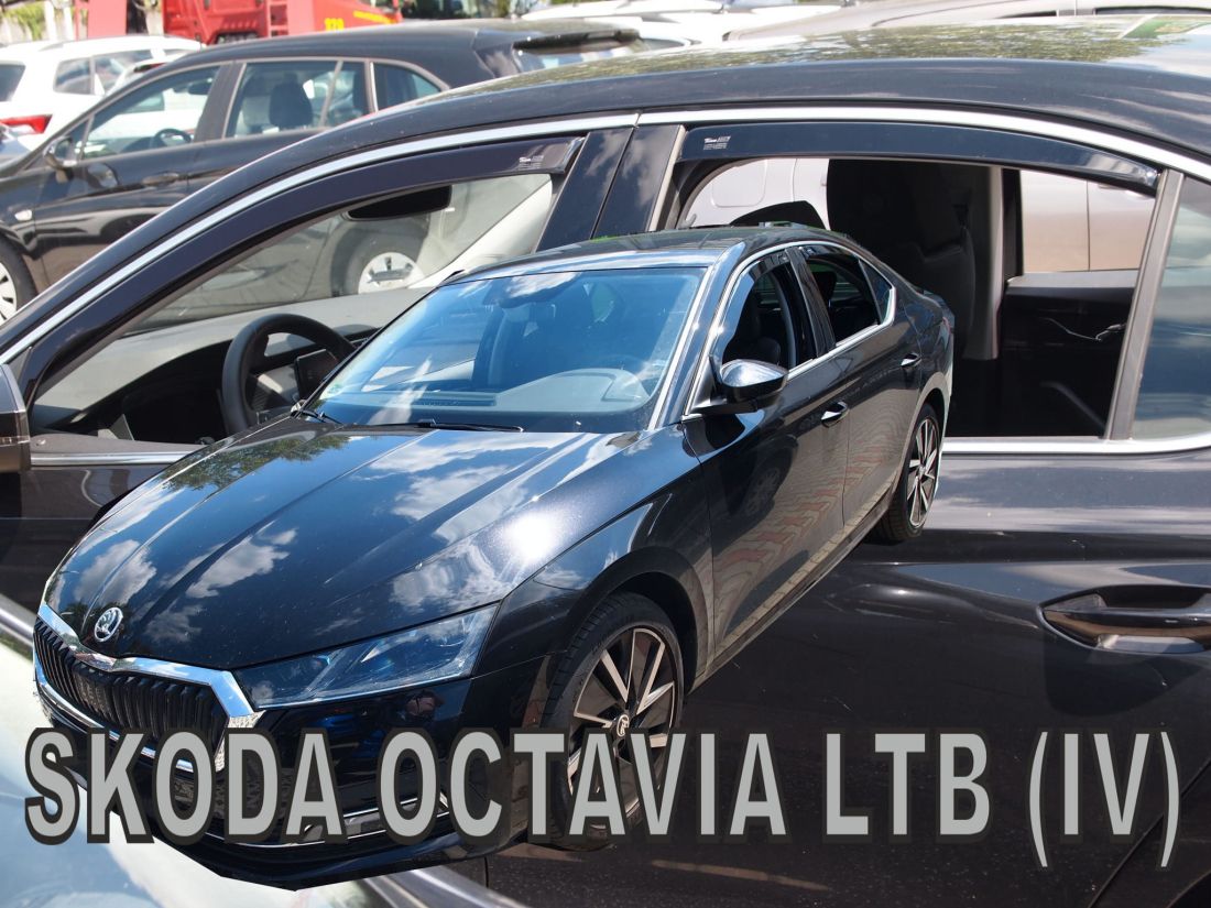 Deflectoare de vânt pentru SKODA OCTAVIA IV (2020+) Ltb 5d - 4 buc. față și spate