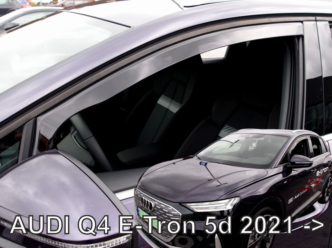 Ανεμοθραύστες για Audi Q4 E-TRON (2021+) - 2 τεμ. εμπρός