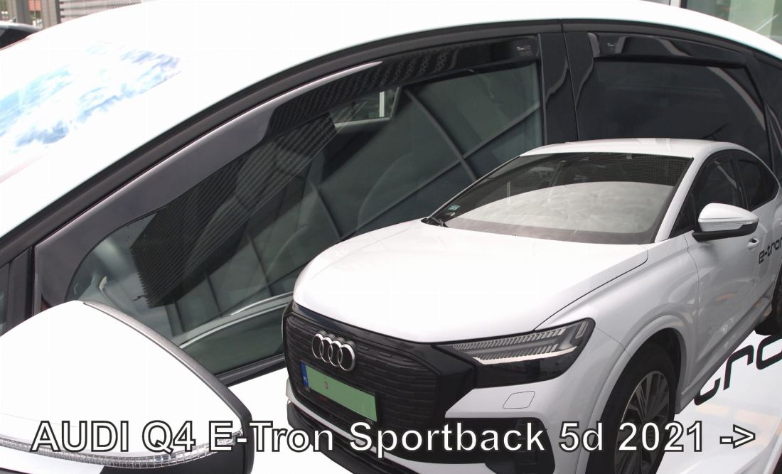 Deflectoare de aer pentru Audi Q4 E-Tron Sportback (2021+) 5 uși - 4 buc. față și spate