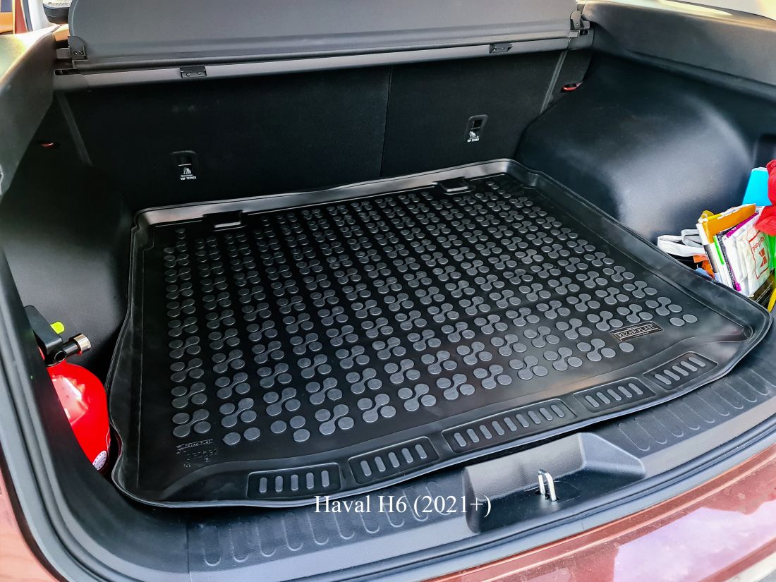 ΛΑΣΤΙΧΕΝΙΟ ΠΑΤΑΚΙ ΠΟΡΤΜΠΑΓΚΑΖ ΓΙΑ HONDA CR-V (2018-2022) ΧΑΜΗΛΟ ΠΑΤΩΜΑ / HAVAL H6 (2021+) - REZAW PLAST
