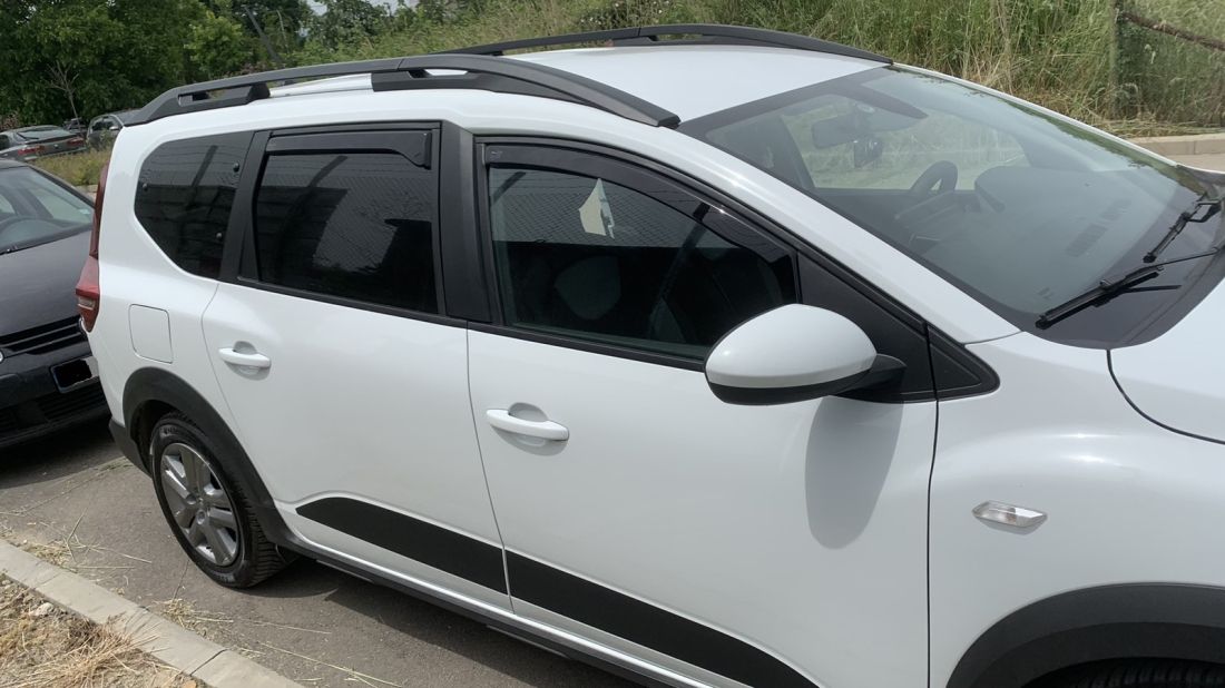 Ανεμοθραύστες για Dacia Jogger 5D (2021+) 5 πόρτες - 4 τεμάχια εμπρός και πίσω