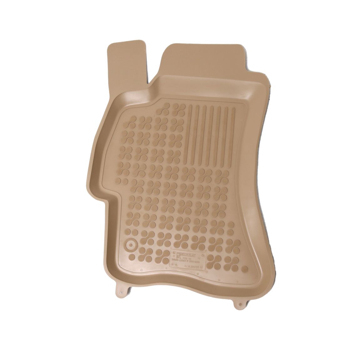 Λαστιχένια πατάκια για Subaru Impreza (2007+) / Forester (2008-2013) / Legacy (2004-2009) - τύπου "λεκάνη" μπεζ