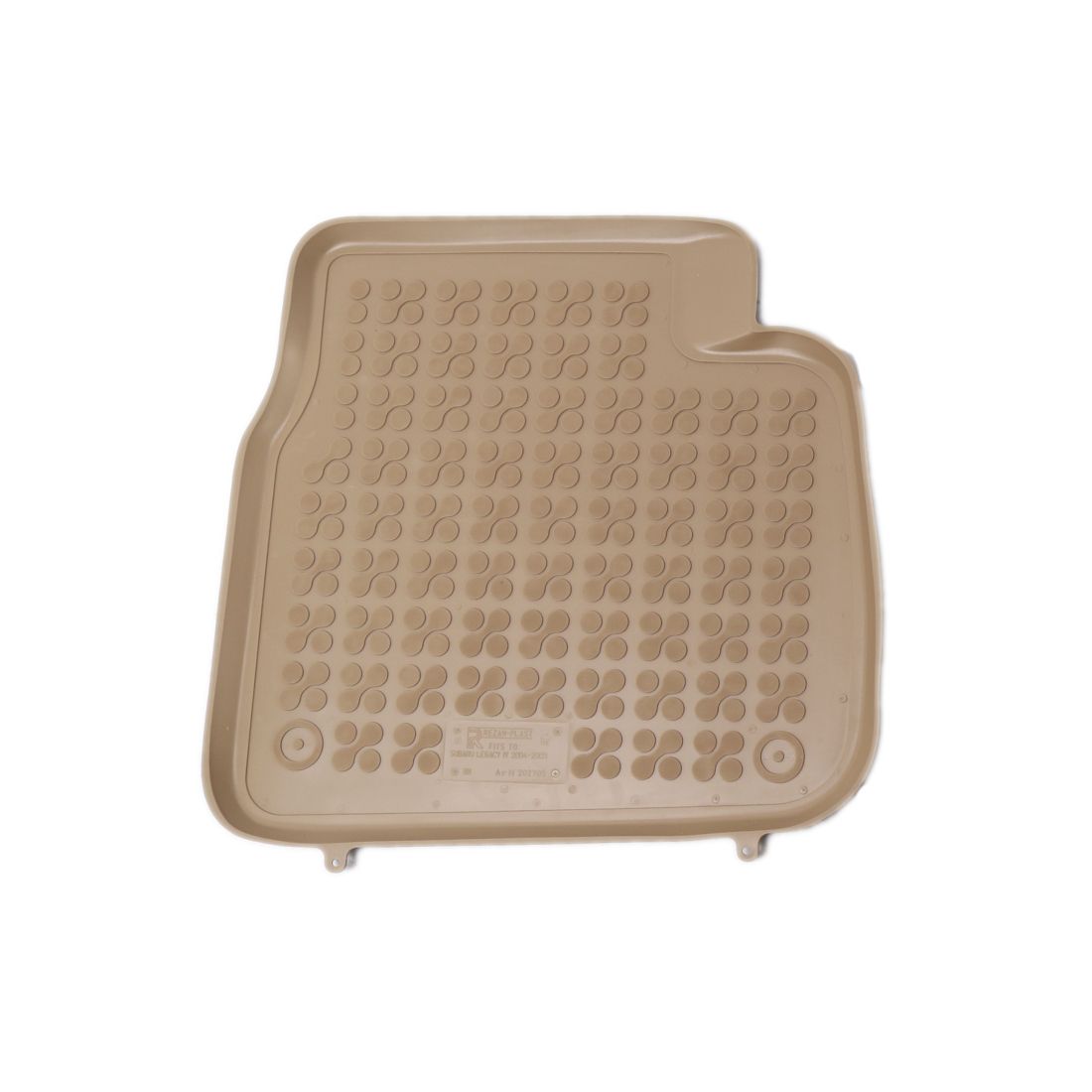 Λαστιχένια πατάκια για Subaru Impreza (2007+) / Forester (2008-2013) / Legacy (2004-2009) - τύπου "λεκάνη" μπεζ