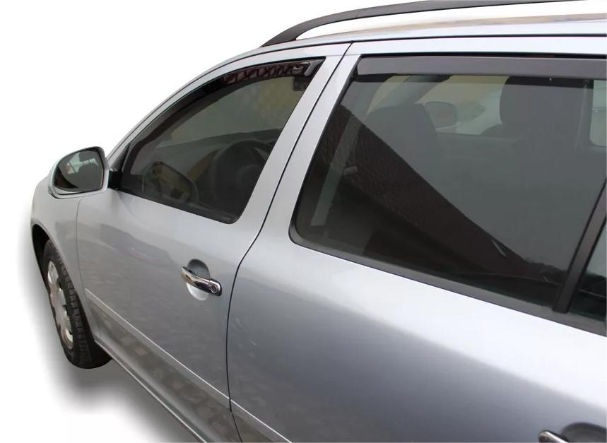 Deflectoare pentru geamuri SKODA OCTAVIA 2 (2004-2013) Combi - 4 buc. față și spate