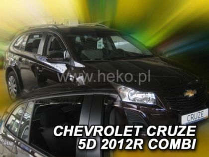 Ανεμοθραύστες για CHEVROLET CRUZE (2011+) Combi - 4τμχ. εμπρός και πίσω