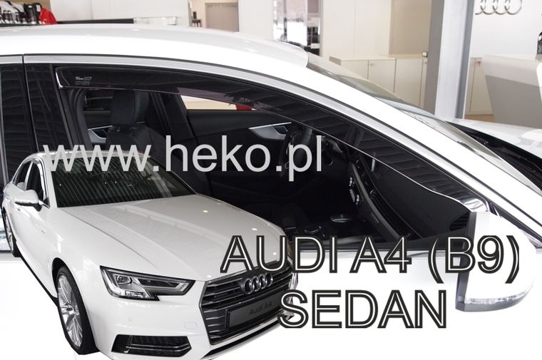 APĂRĂTOARE DE VÂNT PENTRU AUDI A4 B9 (2016+) SEDAN, COMBI - 2 BUC. FAȚĂ