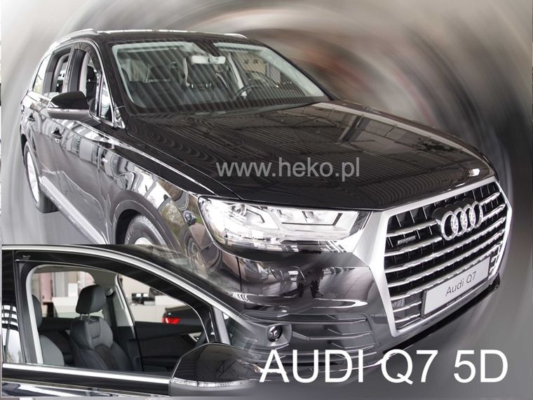 DEFLECTOARE DE VÂNT PENTRU AUDI Q7 (2015+) 2 BUC. FAȚĂ