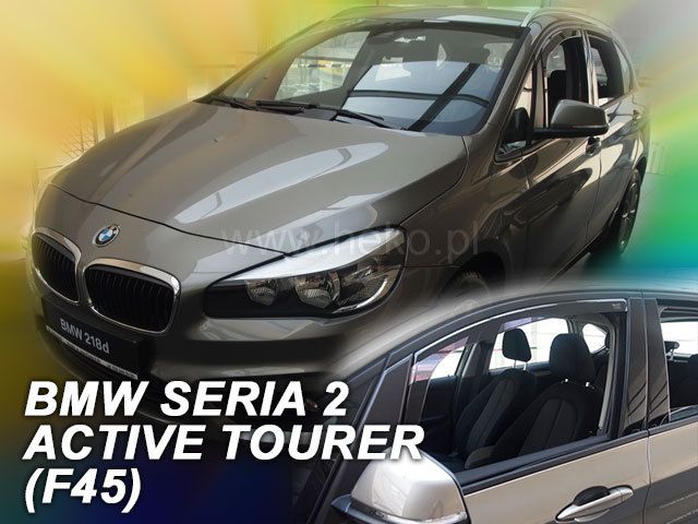 ΑΝΕΜΟΘΡΑΥΣΤΕΣ ΓΙΑ BMW 2 F45 ACTIVE TOURER (2015+) 5 ΠΟΡΤΕΣ - 2ΤΕΜ. ΕΜΠΡΟΣ