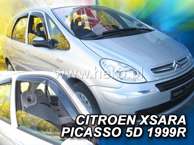 Deflectoare pentru geamuri CITROEN Xsara Picasso (1999+) 5 uși, 2 buc. față