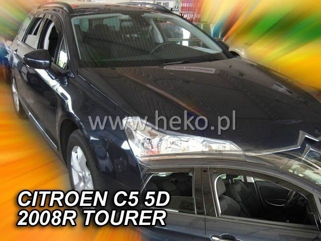 Ανεμοθραύστες για CITROEN C5 (2008+) 5θυρο - 4 τεμ. εμπρός και πίσω