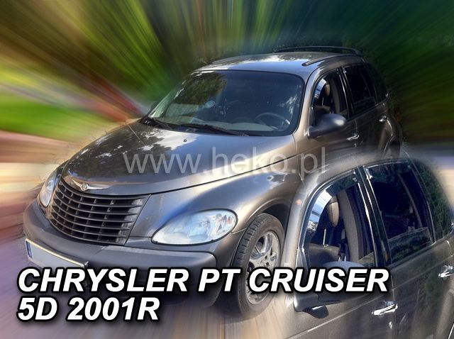 Ανεμοθραύστες για CHRYSLER PT CRUISER (2001+) 5 πόρτες - 2τμχ. εμπρός