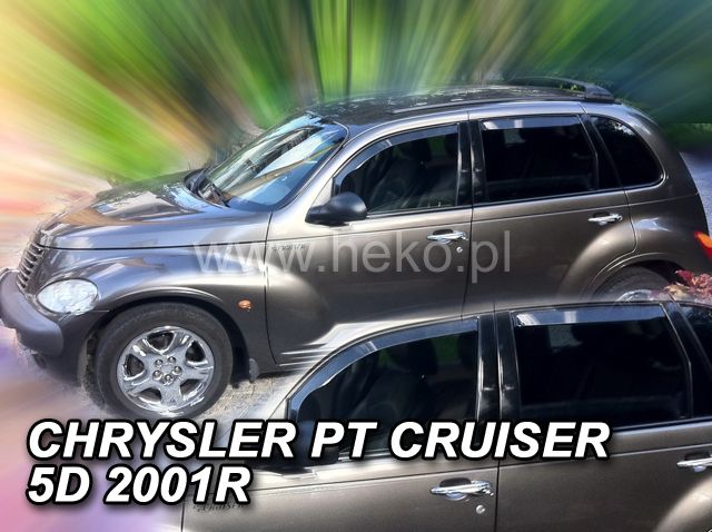 Ανεμοθραύστες για CHRYSLER 300C (2004+) Sedan - 4τμχ. εμπρός και πίσω