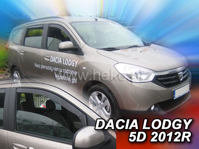 Deflectoare pentru DACIA LODGY / DOKKER (2012+) 4/5 uși - 2 buc. față