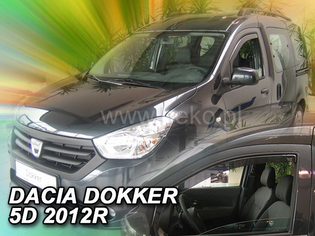 Deflectoare pentru DACIA LODGY / DOKKER (2012+) 4/5 uși - 2 buc. față