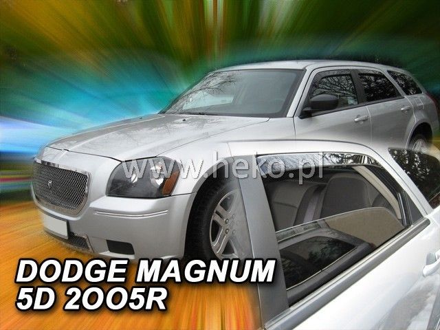 Deflectoare de vânt pentru DODGE MAGNUM (2005-2008) Combi - 4 buc. față și spate