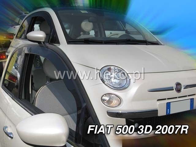 ВЕТРОБРАНИ ЗА FIAT 500 L (2012+) 5 ВРАТИ - 2БР. ПРЕДНИ