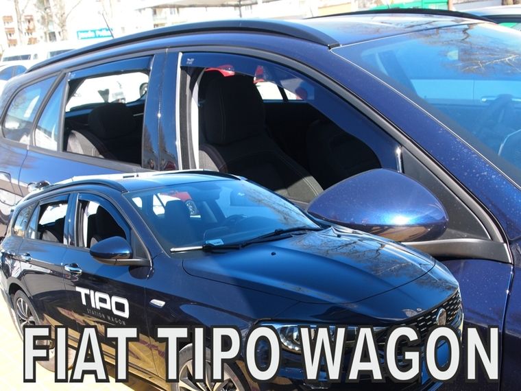 Ανεμοθραύστες για FIAT TIPO (2016+) Combi - 4τμχ. εμπρός και πίσω