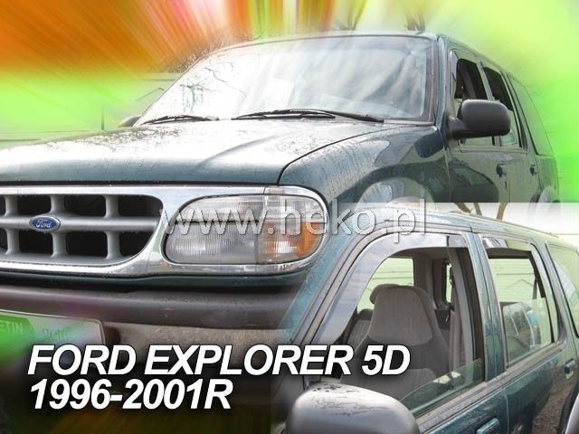 Deflectoare pentru geamuri pentru FORD EXPLORER II (1996-2001) 5 uși - 4 buc. față și spate