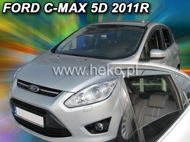 Deflectoare pentru geamuri FORD FOCUS C-MAX (2011+) 5 uși - 4 bucăți față și spate