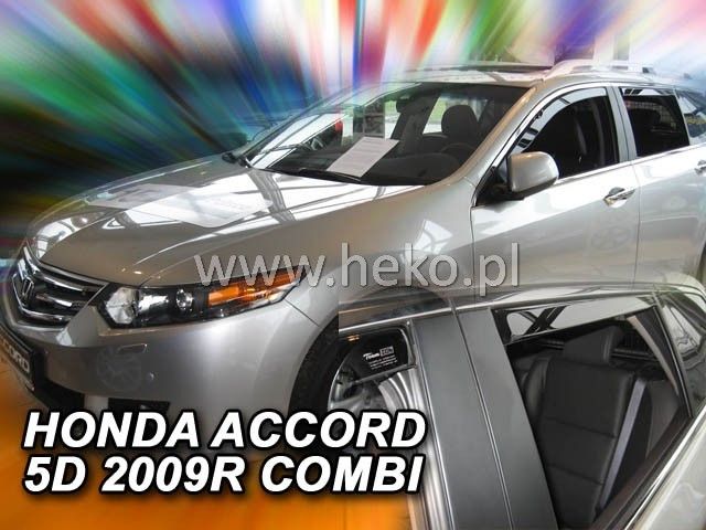 Deflectoare de vânt pentru HONDA ACCORD (2008+) Combi - 4 bucăți, față și spate