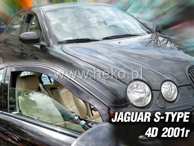 Deflectoare de vânt pentru JAGUAR XF (2007-2015) Sedan - 4 buc. față și spate