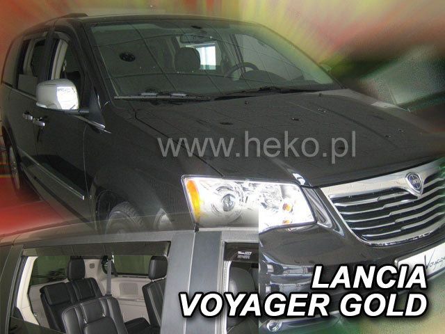 Deflectoare de vânt pentru CHRYSLER VOYAGER GRAND / LANCIA VOYAGER (2008+) 5 uși - 4 buc. față și spate