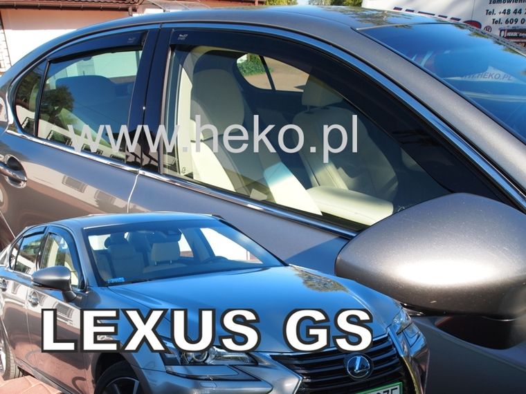 Deflectoare de vânt pentru LEXUS GS 300 (1998-2005) Sedan - 4 bucăți față și spate