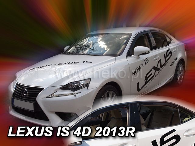 Apărătoare de vânt pentru LEXUS IS (2013+) Sedan - 2 bucăți față
