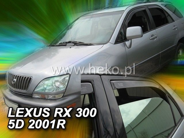 Deflectoare de vânt pentru LEXUS RX 300 / USA (2000-2003) 5 uși - 4 buc. față și spate