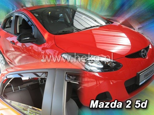 Apărători de vânt pentru MAZDA 121 (1996-2002) 5 uși - 2 bucăți față