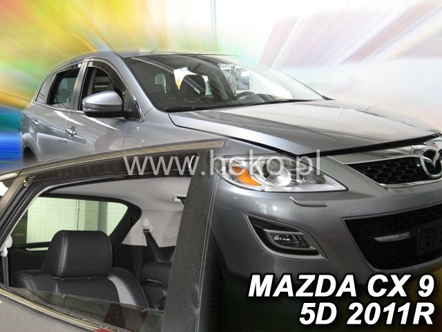 Deflectoare de vânt pentru MAZDA CX 9 (2007+) 5 uși - 4buc. față și spate