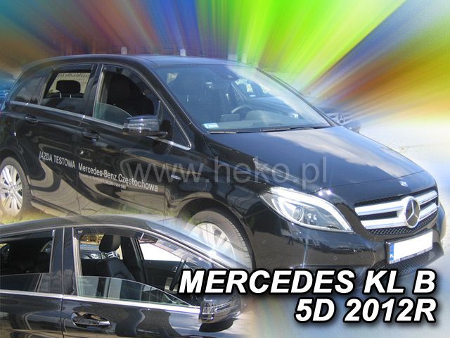 Ανεμοθραύστες για MERCEDES R-Class W251 (2006+) κοντό μεταξόνιο - 4 τεμάχια εμπρός και πίσω