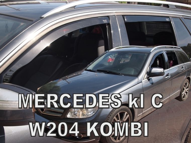 Ανεμοθραύστες για MERCEDES C-Class W204 (2007-2014) Combi - 4τμχ. εμπρός και πίσω