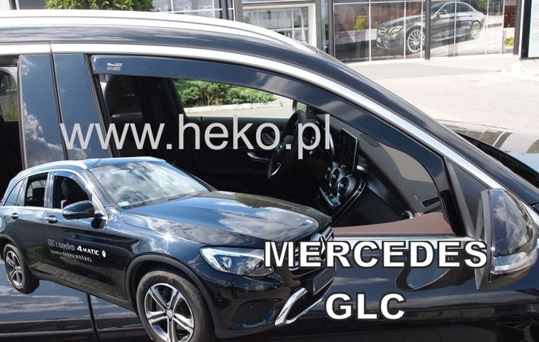 ΑΝΕΜΟΘΡΑΥΣΤΕΣ ΓΙΑ MERCEDES GLC X253 (2016+) 5 ΘΥΡΕΣ - 2 ΤΕΜ. ΕΜΠΡΟΣΘΙΟΙ