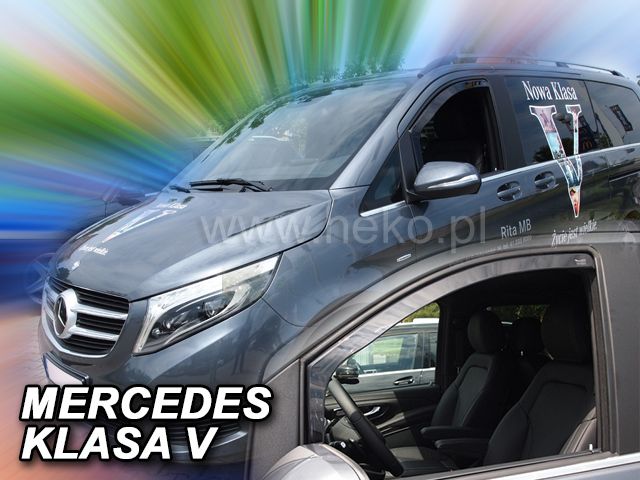 Deflectoare pentru MERCEDES VANEO W414 (2002-2005) 5 uși - 2 buc. față