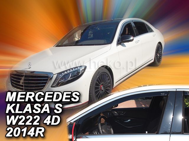 Ανεμοθραύστες για MERCEDES S-Class W222 (2013+) Sedan - 2τμχ μπροστινά