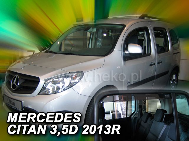 Apărători de vânt pentru MERCEDES CITAN W415 (2012+) 3/5 uși - 4 buc. față și spate