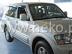 Ανεμοθραύστες για MITSUBISHI PAJERO PININ (1998-2007) 5-θυρο - 4 τεμ. εμπρός και πίσω