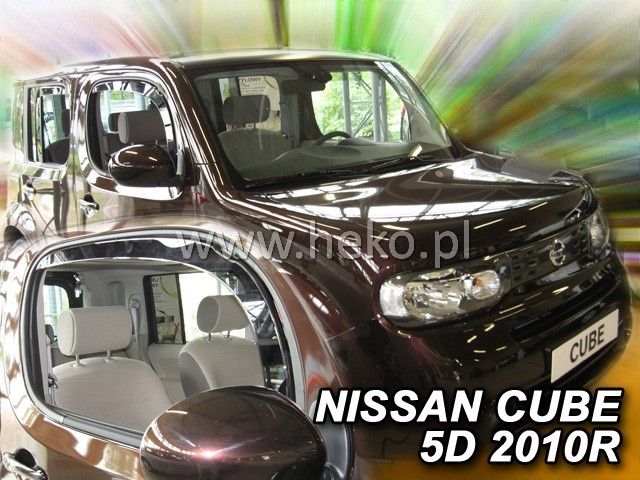 Apărători de vânt pentru NISSAN CUBE (2010+) 5 uși - 2 buc. față