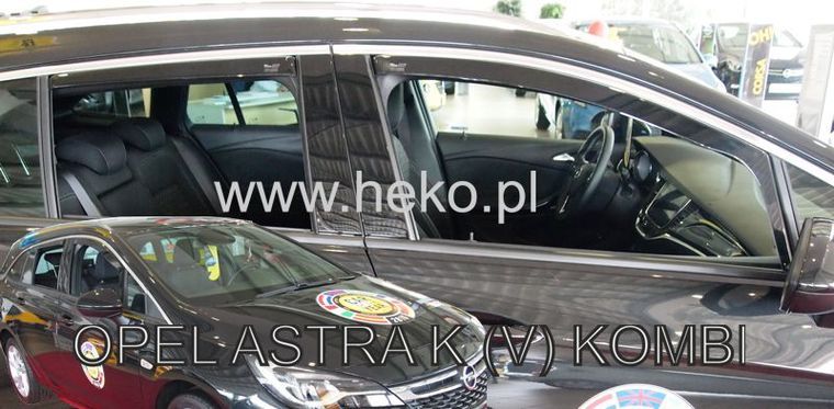 Deflectoare aer pentru OPEL ASTRA K (2015+) Combi (SPORTS TOURER) - 4 buc. față și spate