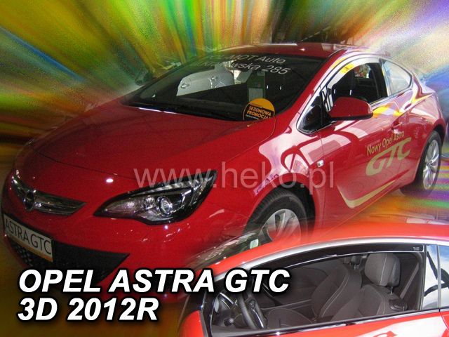 Ανεμοθραύστες για OPEL ASTRA J (2010+) 3-θυρο