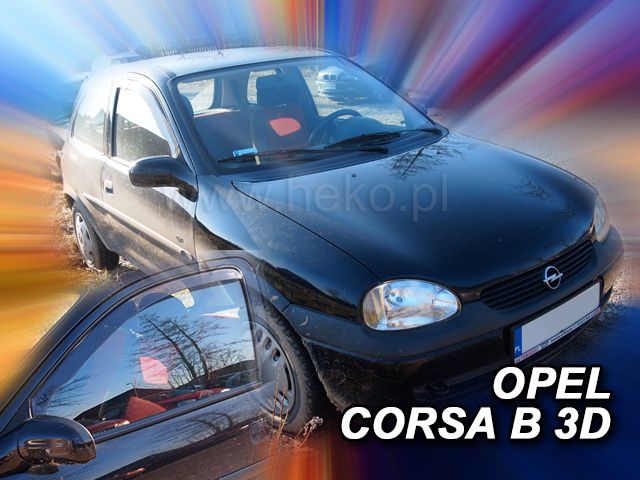 Paravanturi pentru OPEL CORSA B (1993-2001) 3 usi
