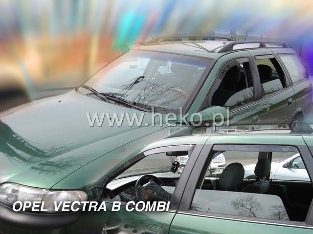 Ανεμοθραύστες για OPEL VECTRA B (1996-2002) Combi - 4τμχ. εμπρός και πίσω
