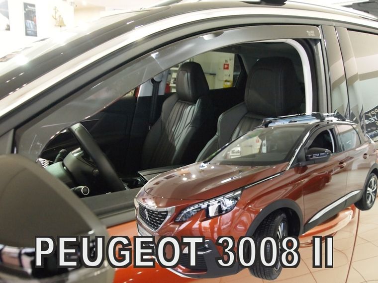 PARAVÂNTURI PENTRU PEUGEOT 3008 / 5008 (2017+) 2 BUC. FAȚĂ