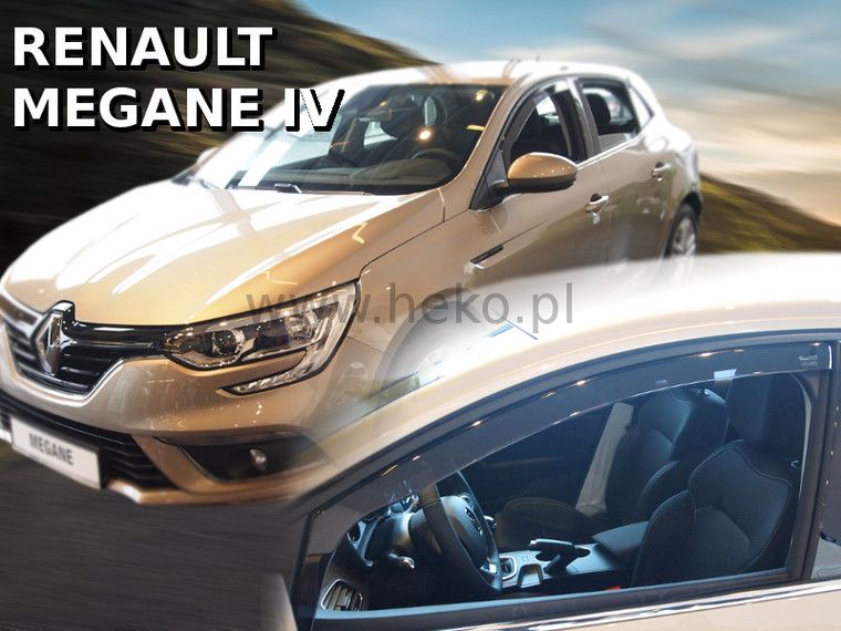DEFLECTOARE PENTRU RENAULT MEGANE / GRANDTOUR (2016+) 5 UȘI , SEDAN / COMBI- 2 BUC. FAȚĂ